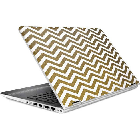 Gold Chevron HP Pavilion Skin